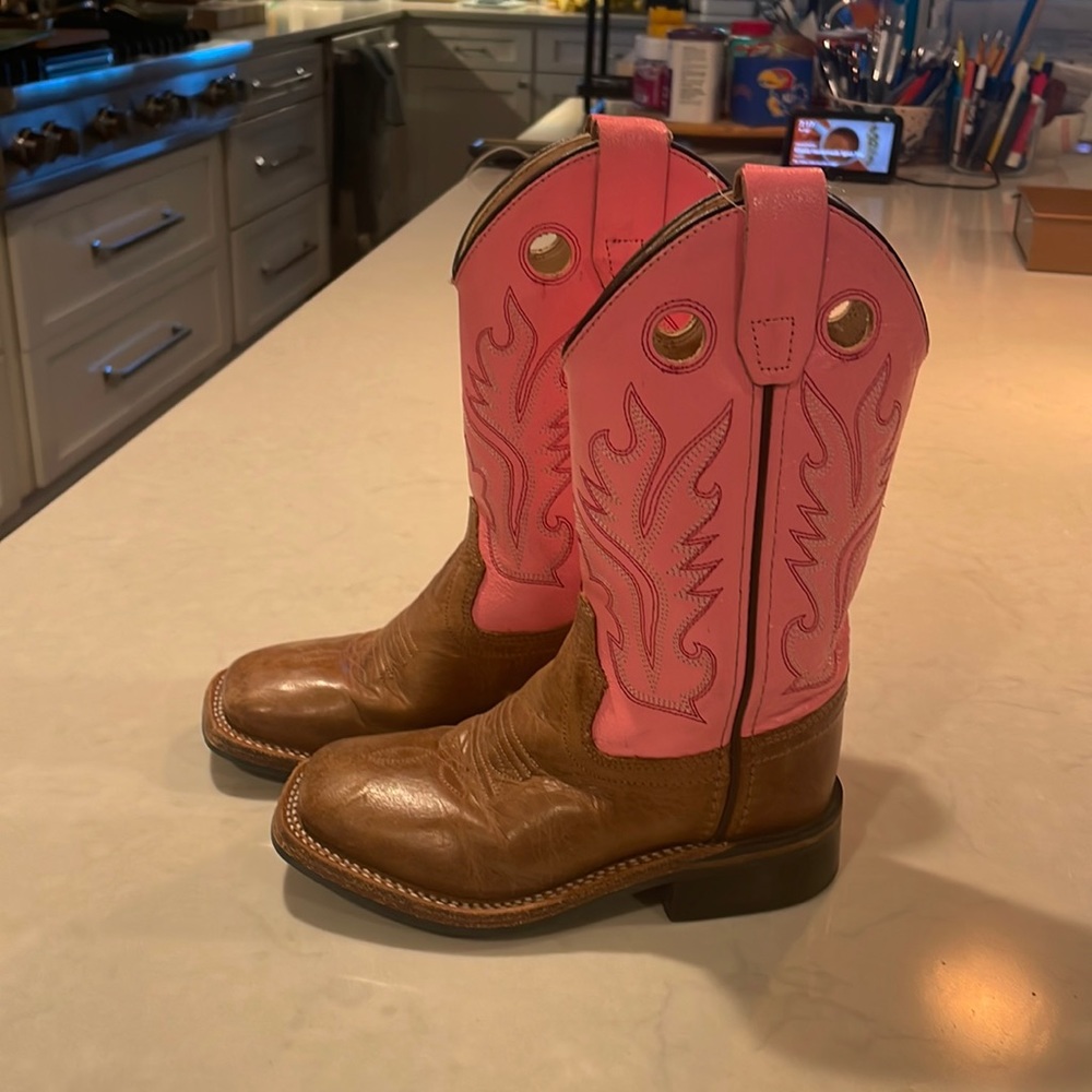 Old West little girls cowboy boots